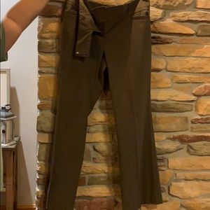 Brown trouser pants